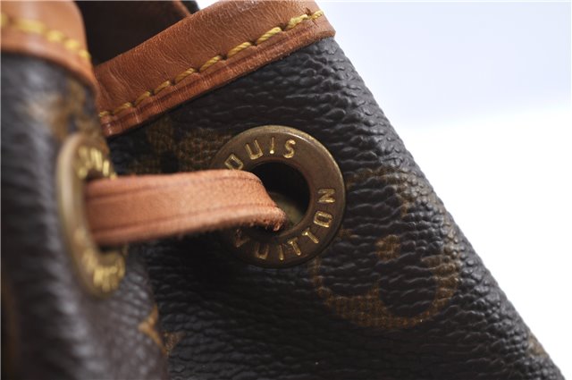 Authentic Louis Vuitton Monogram Montsouris PM Backpack M51137 LV J1162