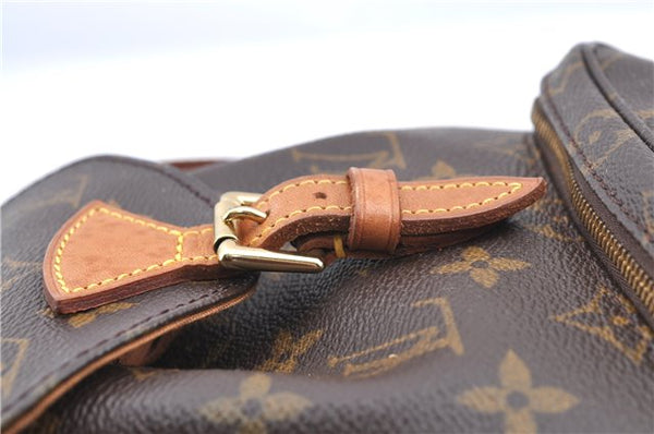 Authentic Louis Vuitton Monogram Montsouris PM Backpack M51137 LV J1162