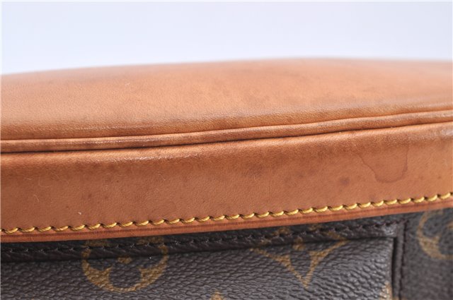 Authentic Louis Vuitton Monogram Montsouris PM Backpack M51137 LV J1162