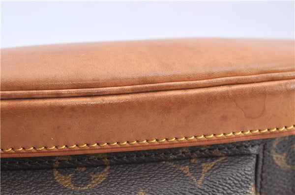 Authentic Louis Vuitton Monogram Montsouris PM Backpack M51137 LV J1162