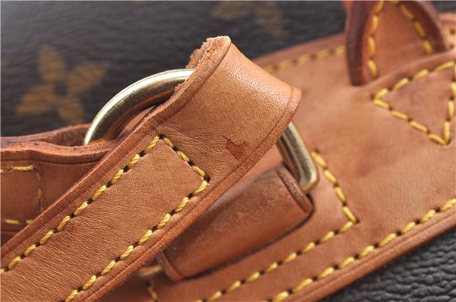 Authentic Louis Vuitton Monogram Montsouris PM Backpack M51137 LV J1162