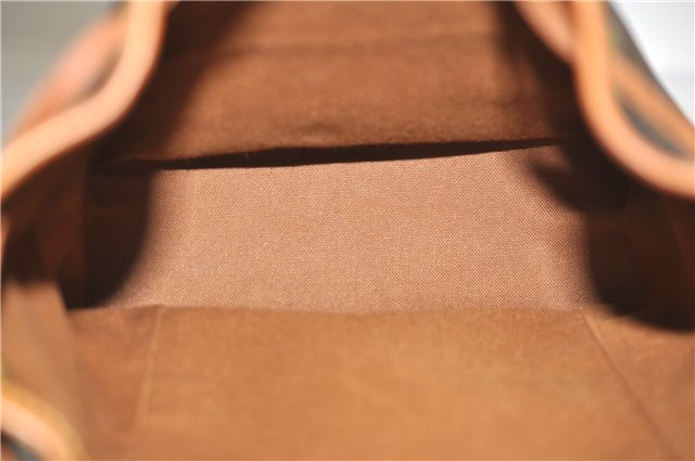 Authentic Louis Vuitton Monogram Montsouris PM Backpack M51137 LV J1162