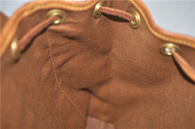 Authentic Louis Vuitton Monogram Montsouris PM Backpack M51137 LV J1162