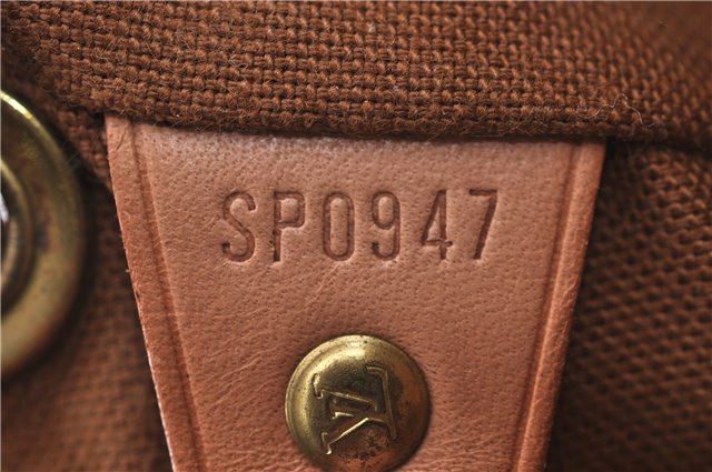 Authentic Louis Vuitton Monogram Montsouris PM Backpack M51137 LV J1162