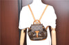 Authentic Louis Vuitton Monogram Montsouris PM Backpack M51137 LV J1162