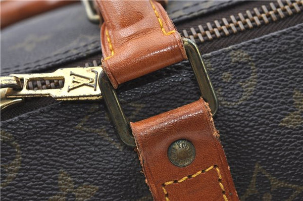 Authentic Louis Vuitton Monogram Keepall 45 Travel Boston Bag M41428 LV J1164