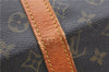 Authentic Louis Vuitton Monogram Keepall 45 Travel Boston Bag M41428 LV J1164
