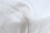 Authentic CHANEL Calf Skin Plastic CC Logo Shoulder Hand Bag White J1170