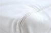 Authentic CHANEL Calf Skin Plastic CC Logo Shoulder Hand Bag White J1170