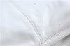 Authentic CHANEL Calf Skin Plastic CC Logo Shoulder Hand Bag White J1170