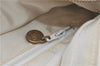 Authentic CHANEL Calf Skin Plastic CC Logo Shoulder Hand Bag White J1170