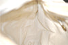 Authentic CHANEL Calf Skin Plastic CC Logo Shoulder Hand Bag White J1170