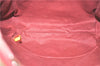 Authentic CHANEL Deauville Line CC Shoulder Tote Bag Canvas Leather Pink J1177