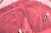 Authentic CHANEL Deauville Line CC Shoulder Tote Bag Canvas Leather Pink J1177