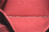 Authentic CHANEL Deauville Line CC Shoulder Tote Bag Canvas Leather Pink J1177