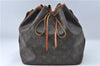 Authentic Louis Vuitton Monogram Petit Noe Shoulder Bag M42226 LV J1180