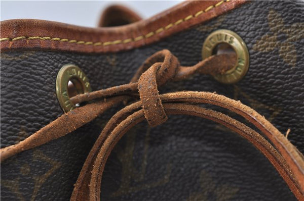 Authentic Louis Vuitton Monogram Petit Noe Shoulder Bag M42226 LV J1180