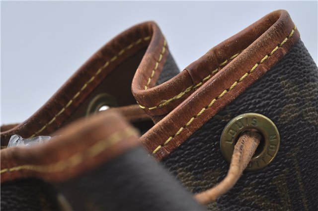 Authentic Louis Vuitton Monogram Petit Noe Shoulder Bag M42226 LV J1180