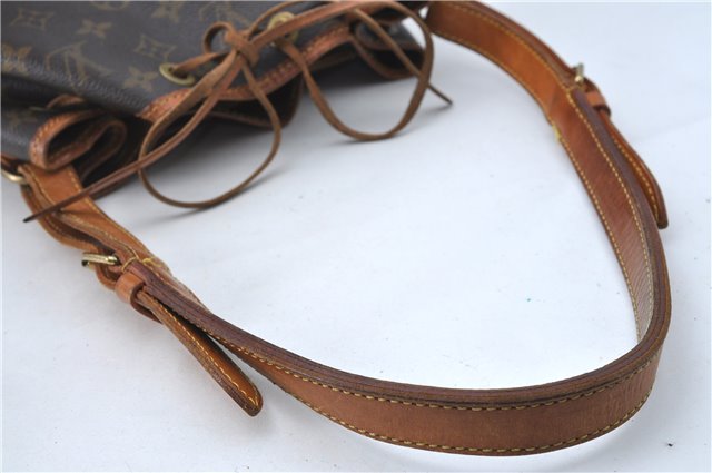 Authentic Louis Vuitton Monogram Petit Noe Shoulder Bag M42226 LV J1180