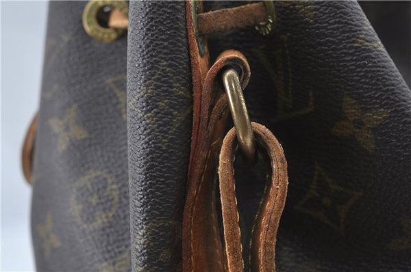 Authentic Louis Vuitton Monogram Petit Noe Shoulder Bag M42226 LV J1180