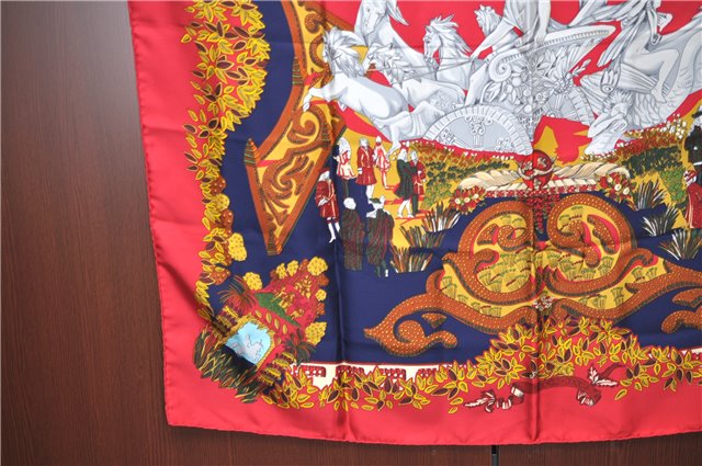 Authentic HERMES Carre 90 Scarf 