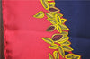 Authentic HERMES Carre 90 Scarf "LE PARADIS DU ROY" Silk Red Gold Navy J1188