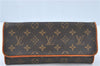 Authentic Louis Vuitton Monogram Pochette Twin GM Shoulder Bag M51852 LV J1200