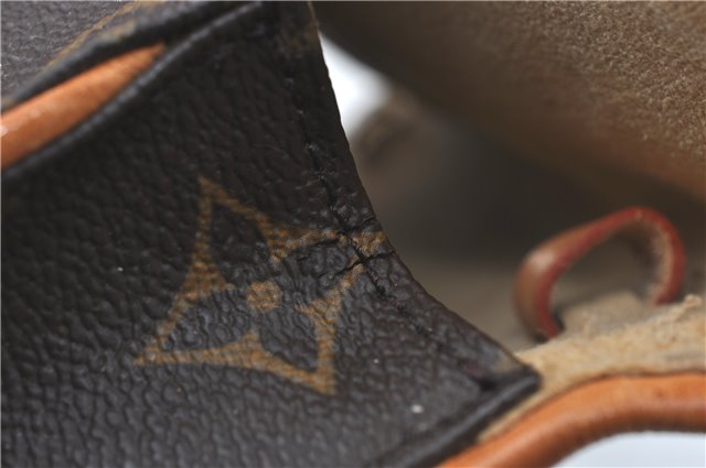 Authentic Louis Vuitton Monogram Pochette Twin GM Shoulder Bag M51852 LV J1200