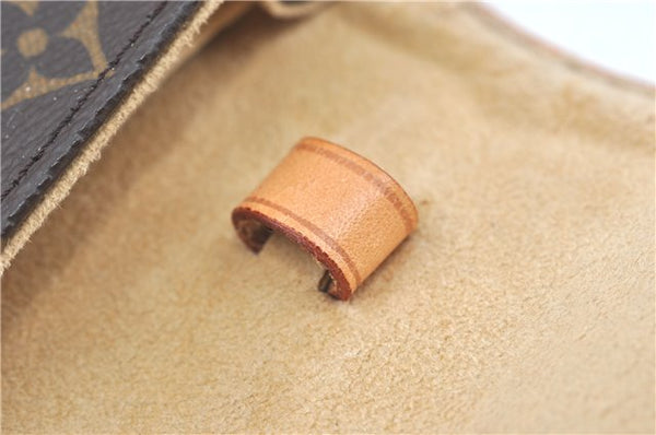 Authentic Louis Vuitton Monogram Pochette Twin GM Shoulder Bag M51852 LV J1200