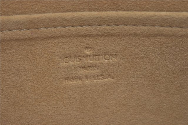 Authentic Louis Vuitton Monogram Pochette Twin GM Shoulder Bag M51852 LV J1200