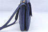 Auth Louis Vuitton Empreinte Twice Shoulder Cross Bag Navy Blue M50262 LV J1205