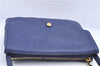 Auth Louis Vuitton Empreinte Twice Shoulder Cross Bag Navy Blue M50262 LV J1205
