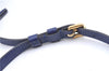 Auth Louis Vuitton Empreinte Twice Shoulder Cross Bag Navy Blue M50262 LV J1205