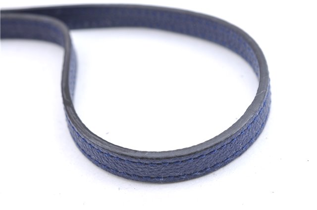 Auth Louis Vuitton Empreinte Twice Shoulder Cross Bag Navy Blue M50262 LV J1205