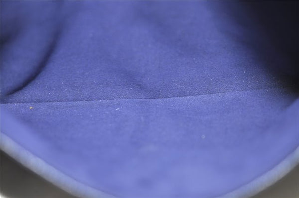 Auth Louis Vuitton Empreinte Twice Shoulder Cross Bag Navy Blue M50262 LV J1205