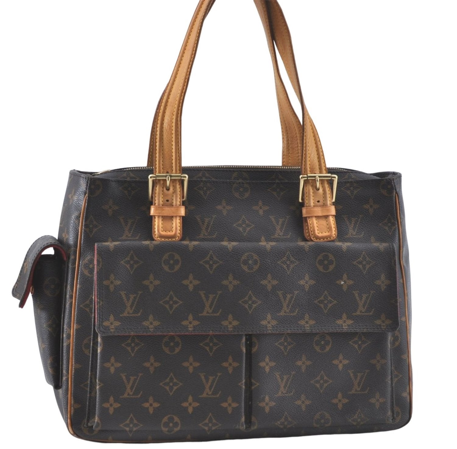 Authentic Louis Vuitton Monogram Multipli Cite Shoulder Bag M51162 LV J1210
