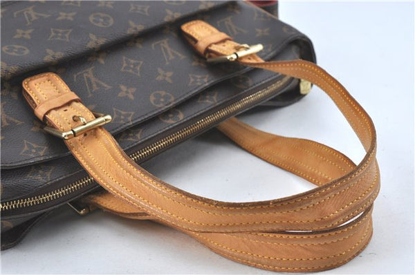 Authentic Louis Vuitton Monogram Multipli Cite Shoulder Bag M51162 LV J1210