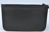 Authentic GUCCI Bamboo Shoulder Hand Bag Purse Leather Black J1211