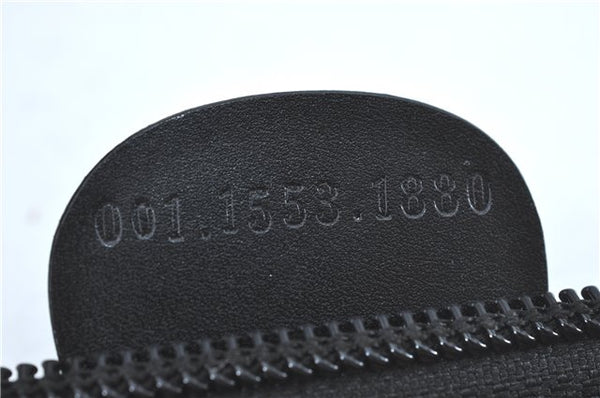 Authentic GUCCI Bamboo Shoulder Hand Bag Purse Leather Black J1211