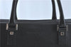 Authentic Ferragamo 2Way Briefcase Business Shoulder Bag Leather Black J1214