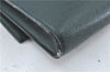 Auth Louis Vuitton Taiga Volga Document case Clutch Bag Green M30204 LV J1223