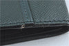 Auth Louis Vuitton Taiga Volga Document case Clutch Bag Green M30204 LV J1223