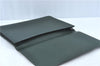Auth Louis Vuitton Taiga Volga Document case Clutch Bag Green M30204 LV J1223