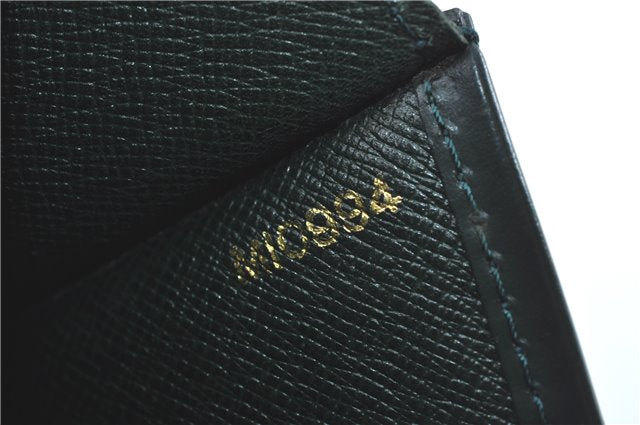 Auth Louis Vuitton Taiga Volga Document case Clutch Bag Green M30204 LV J1223