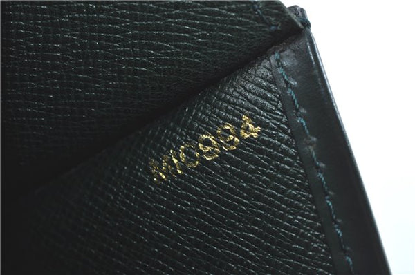 Auth Louis Vuitton Taiga Volga Document case Clutch Bag Green M30204 LV J1223