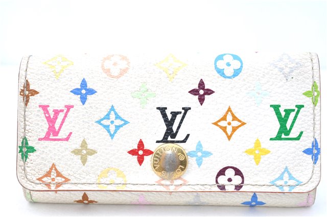Authentic Louis Vuitton Monogram Multicles 4 Four Hooks Key Case M62631 LV J1228