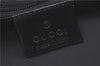 Authentic GUCCI Bamboo 2Way Shoulder Hand Bag Nylon Leather 0011577 Black J1242