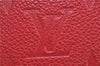 Authentic Louis Vuitton Empreinte Folio iPhone X XS Case Red M63588 LV J1244