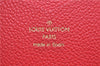 Authentic Louis Vuitton Empreinte Folio iPhone X XS Case Red M63588 LV J1244