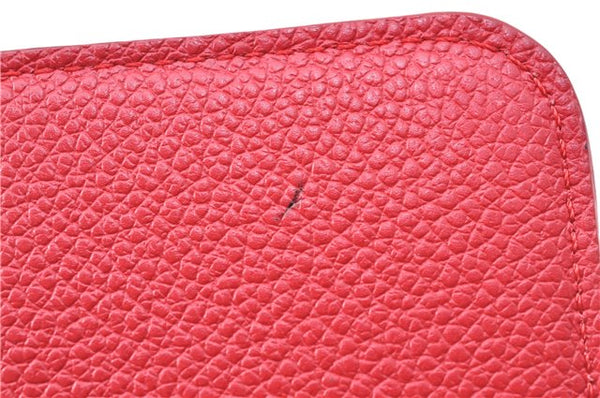 Authentic Louis Vuitton Empreinte Folio iPhone X XS Case Red M63588 LV J1244